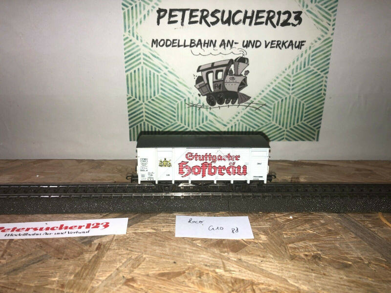 ROCO H0 G10 Gedeckter Güterwagen Stuttgarter HOFBRÄU    GW88   A420